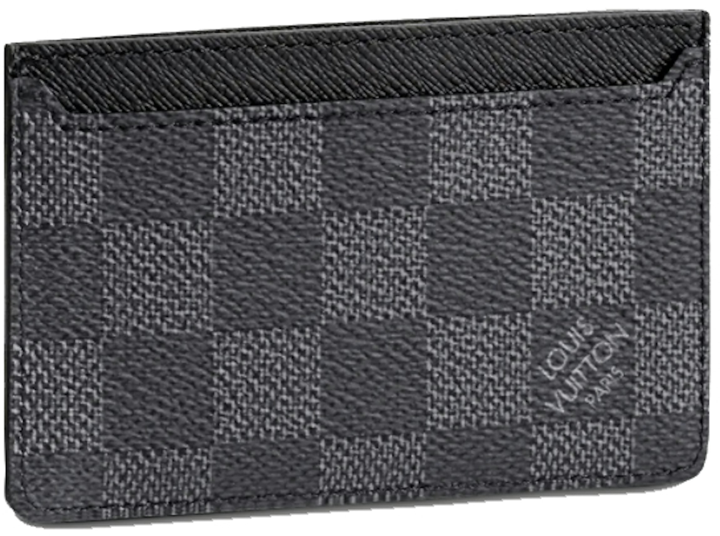 Louis Vuitton Neo Card Holder (2 Card Slot) Damier Graphite in