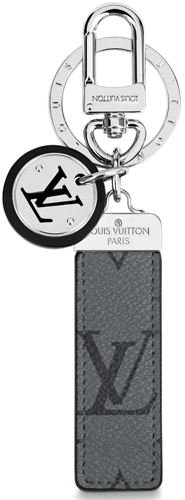 Louis Vuitton Neo Club Bag Charm and Key Holder Monogram Eclipse Reverse Gray