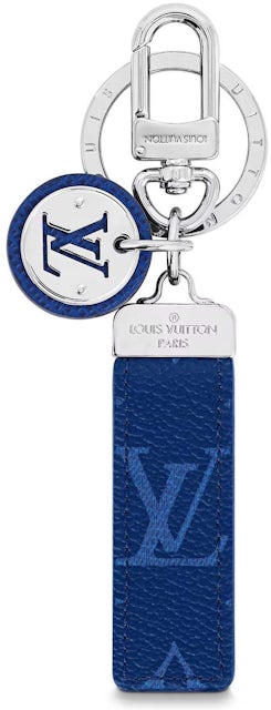 Louis Vuitton Neo LV Club Bag Charm and Key Holder Cobalt Blue in