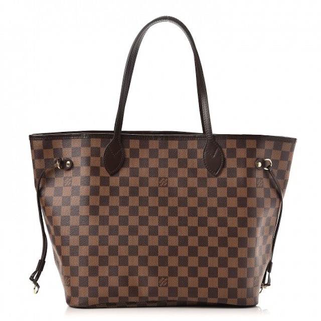 Louis Vuitton Neo Neverfull Damier Ebene (Without Pouch) MM Cerise Lining  in Canvas/Leather with Gold-tone - US