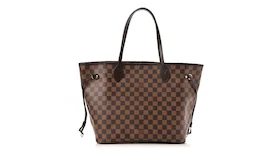 Louis Vuitton Neo Neverfull Damier Ebene (Without Pouch) MM Cerise Lining