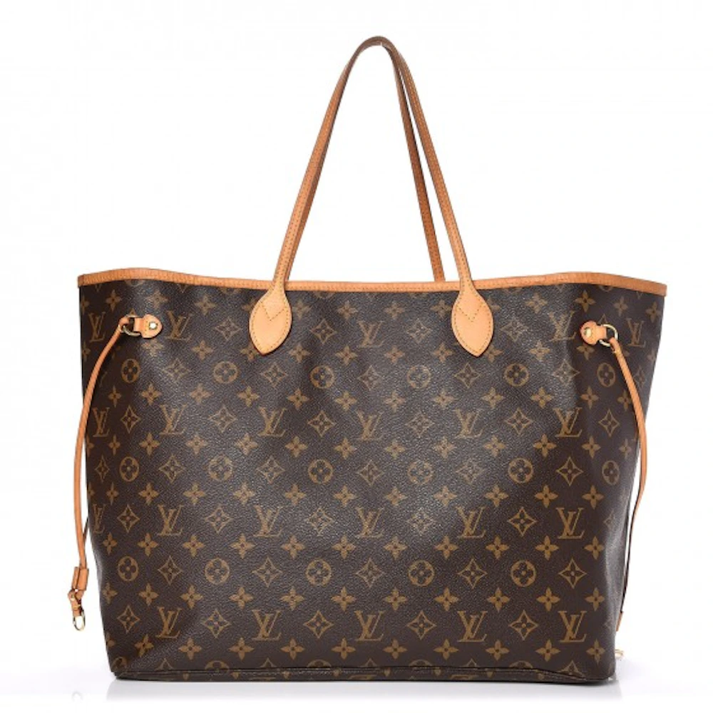 Louis Vuitton Neo Neverfull Monogram (Without Pouch) MM Beige Lining in  Coated Canvas/Vachetta with Brass - US