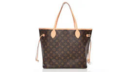 Louis Vuitton Neo Neverfull Monogram (Without Pouch) MM Cerise Lining