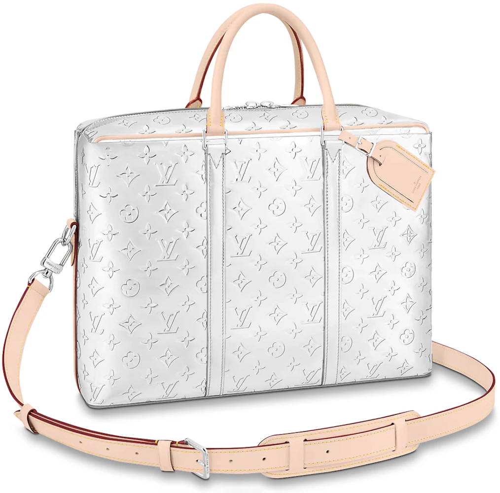 Louis Vuitton Neo Porte Documents Voyage Monogram Mirror in Coated Canvas  with Silver-tone - GB