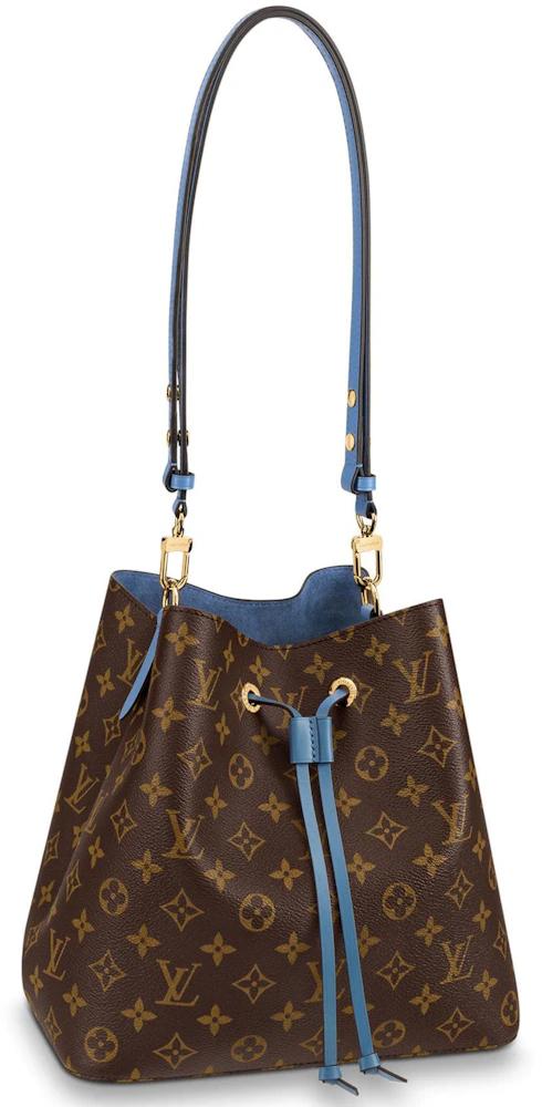 Louis Vuitton Neonoe BB Blue in Coated Canvas with Gold-tone - US