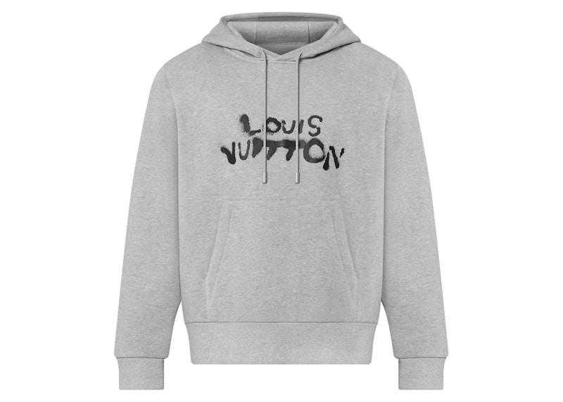 Louis Vuitton Neon Working Man Hoodie Grey