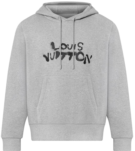 Louis Vuitton Neon Working Man Hoodie Grey - Mens, Size XL