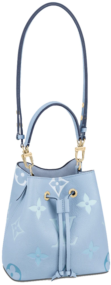 Louis Vuitton Neonoe BB Summer Blue in Embossed Grained Cowhide Leather  with Gold-tone - US