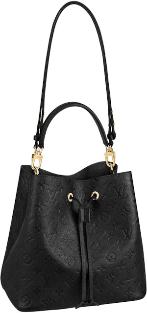 Louis Vuitton NeoNoe Bag mm Monogram Empriente Black