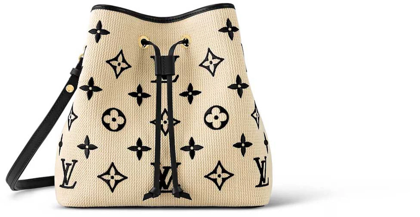 Louis Vuitton x Yayoi Kusama NeoNoe MM Black/White in Grained Empreinte  Cowhide Leather with Silver-tone - US
