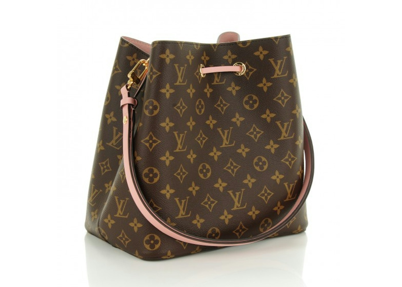 Louis Vuitton Neonoe Monogram Rose Poudre Brown