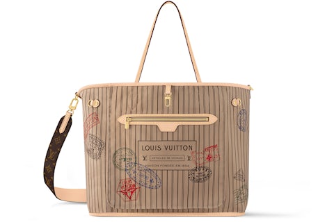 Louis Vuitton Neverfull Bandouliere GM Inside Out Monogram/Beige