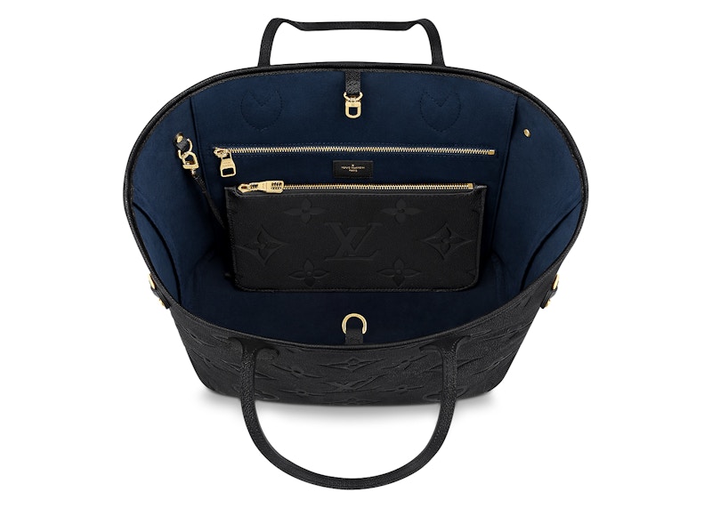 Black lv 2024 monogram neverfull