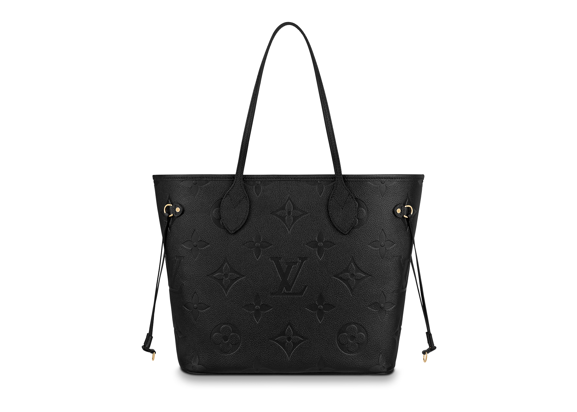 Louis Vuitton Blanche Noir Black Monogram Empreinte Leather