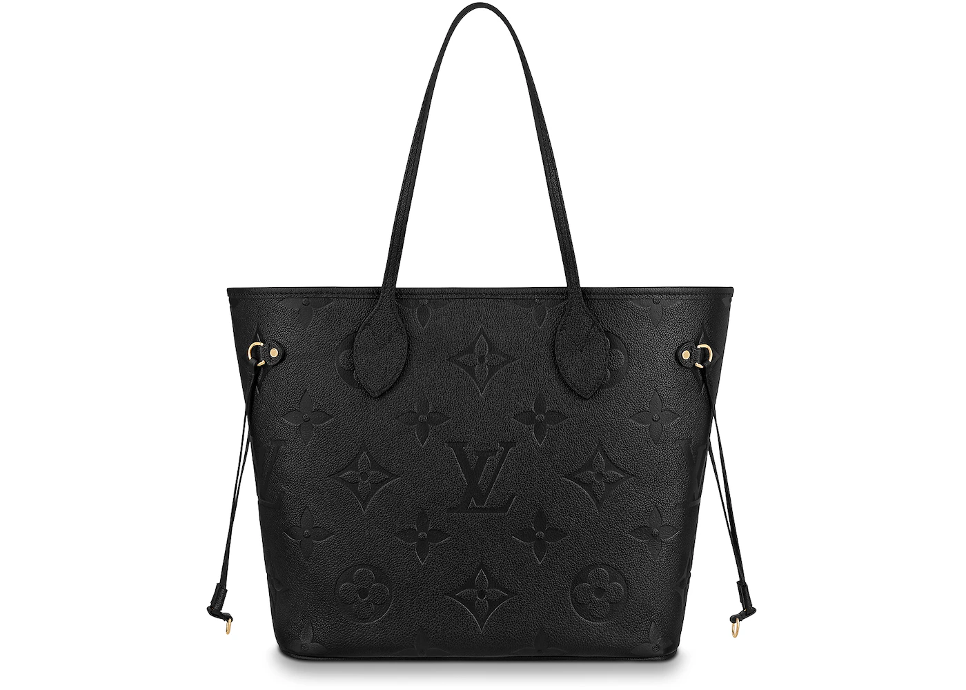 Louis Vuitton Neverfull Empreinte MM Black in Leather with Gold-tone - US