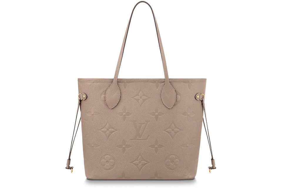 Louis Vuitton Neverfull Empreinte MM Turtledove in Leather with Gold-tone -  US