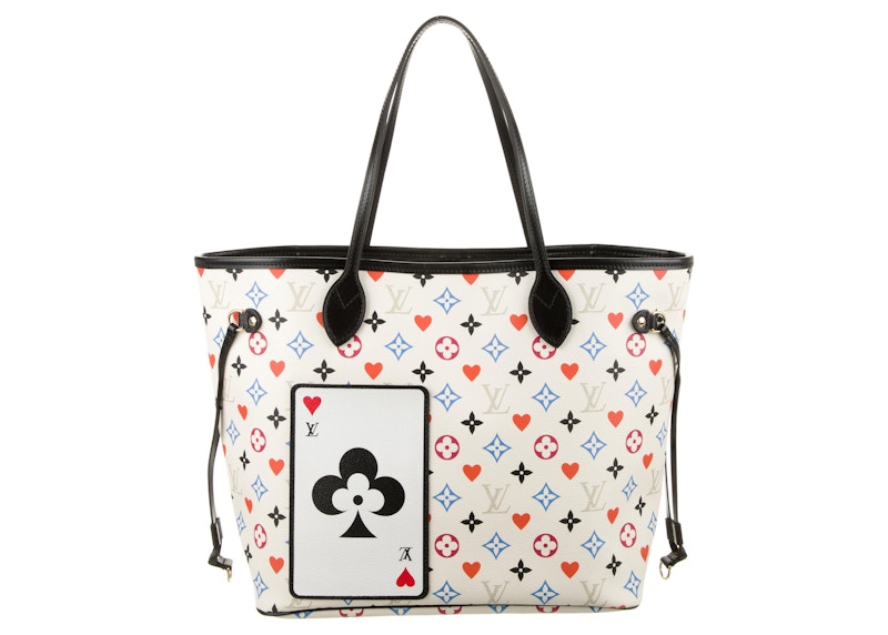 louis vuitton black and white neverfull