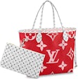 Louis Vuitton Giant Monogram Canvas Neverfull MM Tote (SHF-Xr8asM