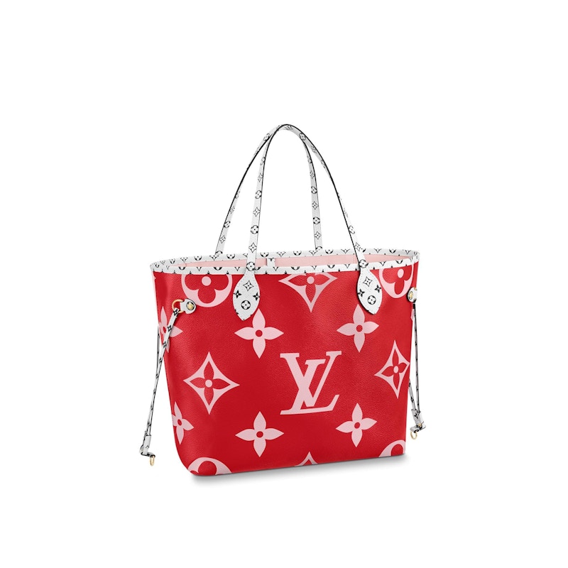 Louis vuitton best sale neverfull red