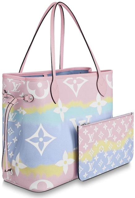 Louis Vuitton Neverfull LV Escale MM Pastel in Coated Canvas/Cowhide  Leather with Silver-tone - GB
