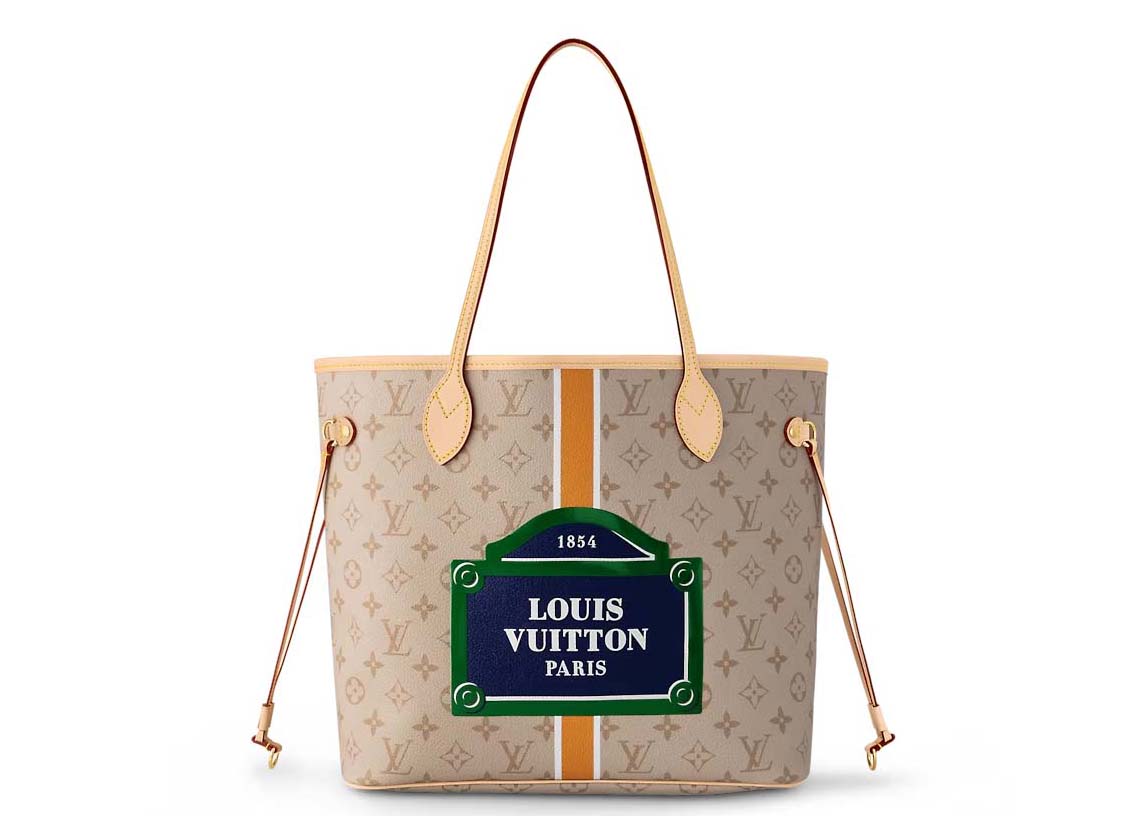 Croissant MM Monogram Denim - Handbags | LOUIS VUITTON