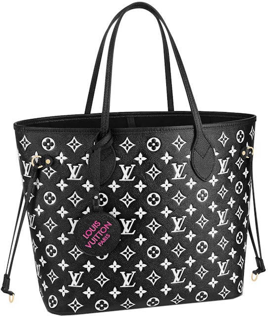 Shop Louis Vuitton NEVERFULL Women's Black Bags