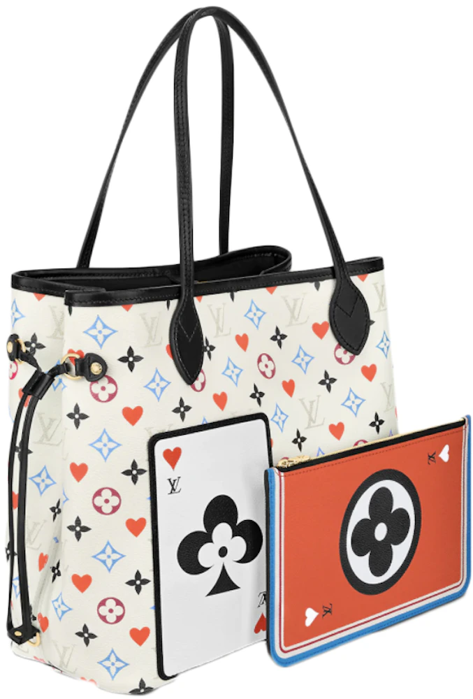 Replica Louis Vuitton Game On Neverfull MM White Bag M57462 BLV348 in 2023