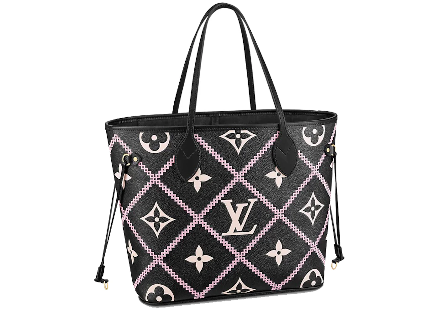 Louis Vuitton Neverfull MM Monogram Empriente Black in Cowhide Leather with  Gold-tone - US