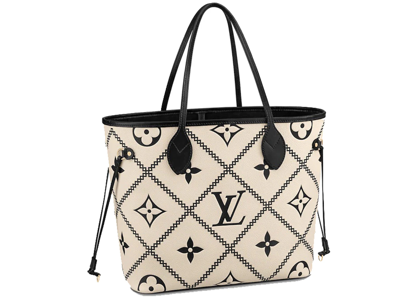 Black and white neverfull Clearance