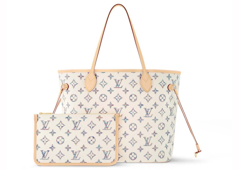 Louis Vuitton Neverfull MM Multicolor Beige