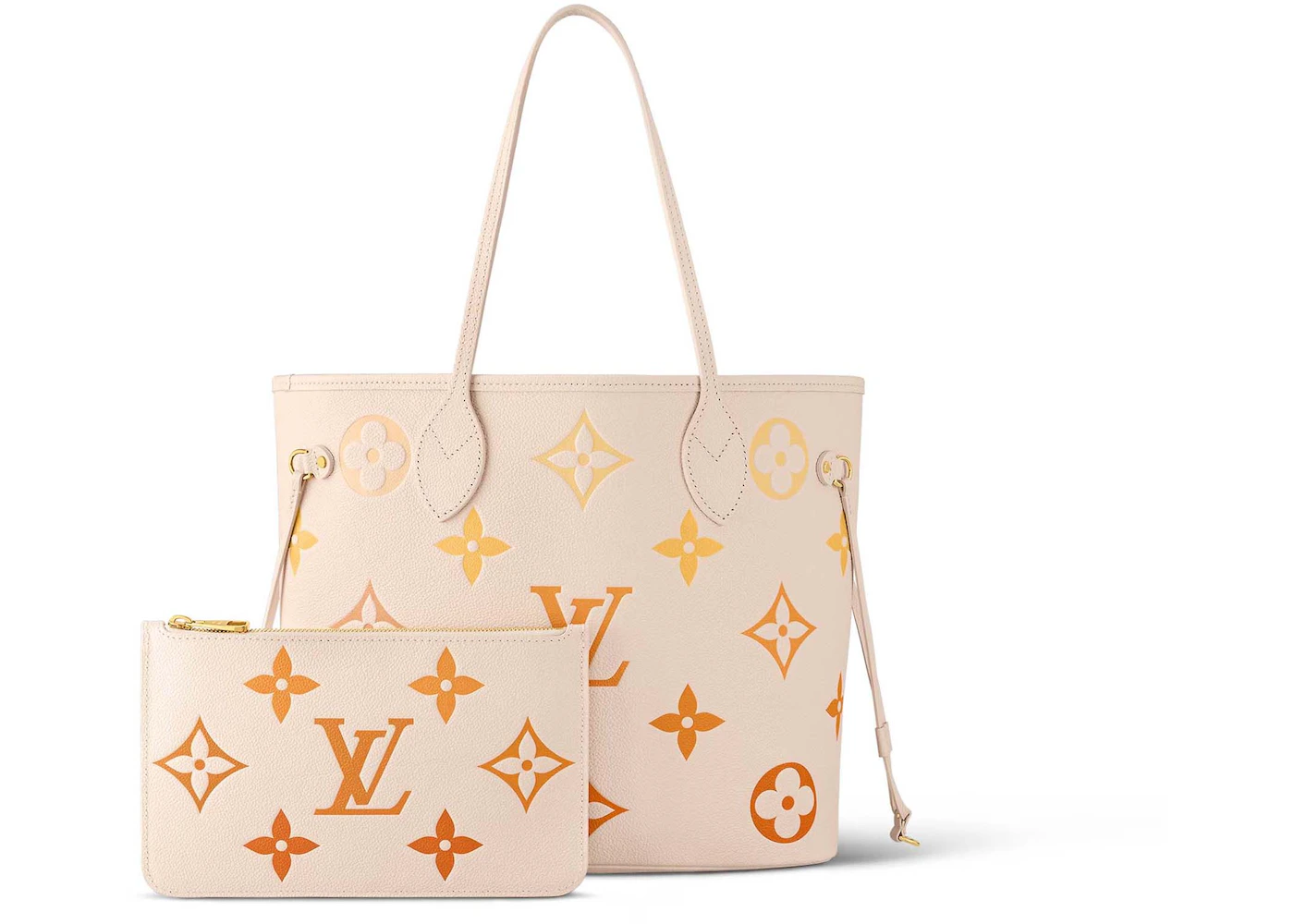 Louis Vuitton Neverfull MM Neutral Gradient in Monogram Empreinte Embossed  Cowhide Leather with Gold-tone - US
