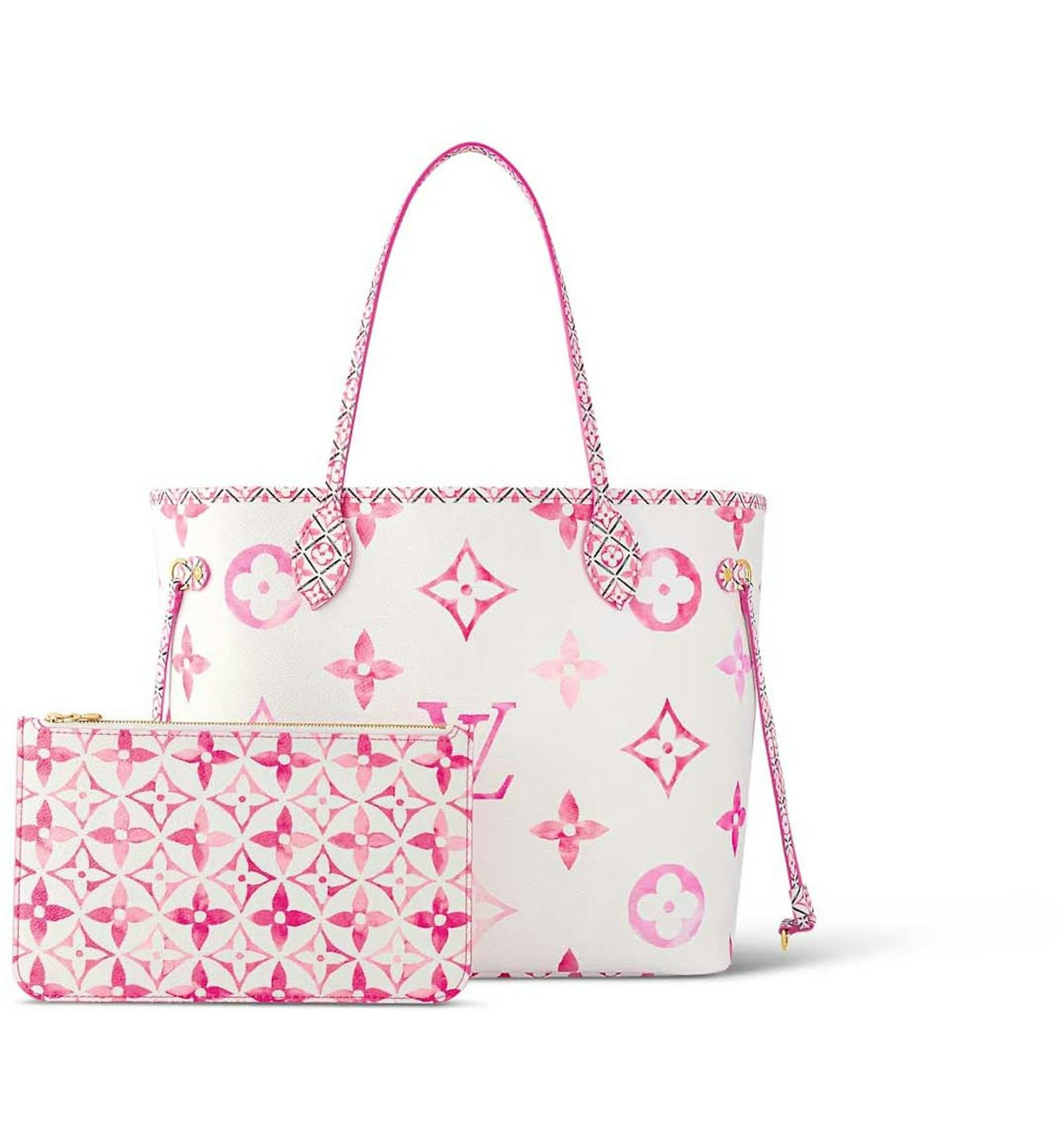 Pink Louis Vuitton Logo