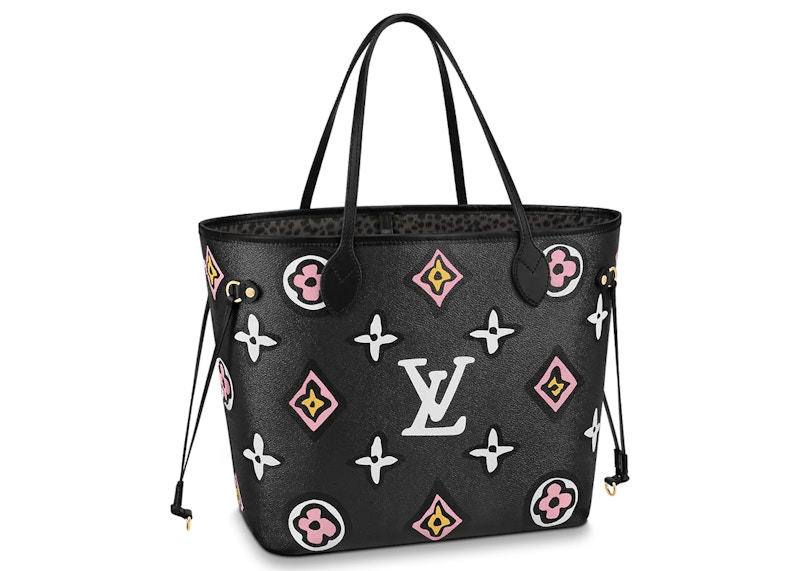 Neverfull black louis vuitton hot sale