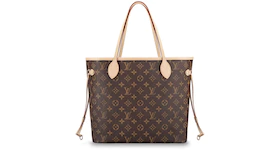 Louis Vuitton Neverfull Monogram (Without Pouch) MM Cerise Lining