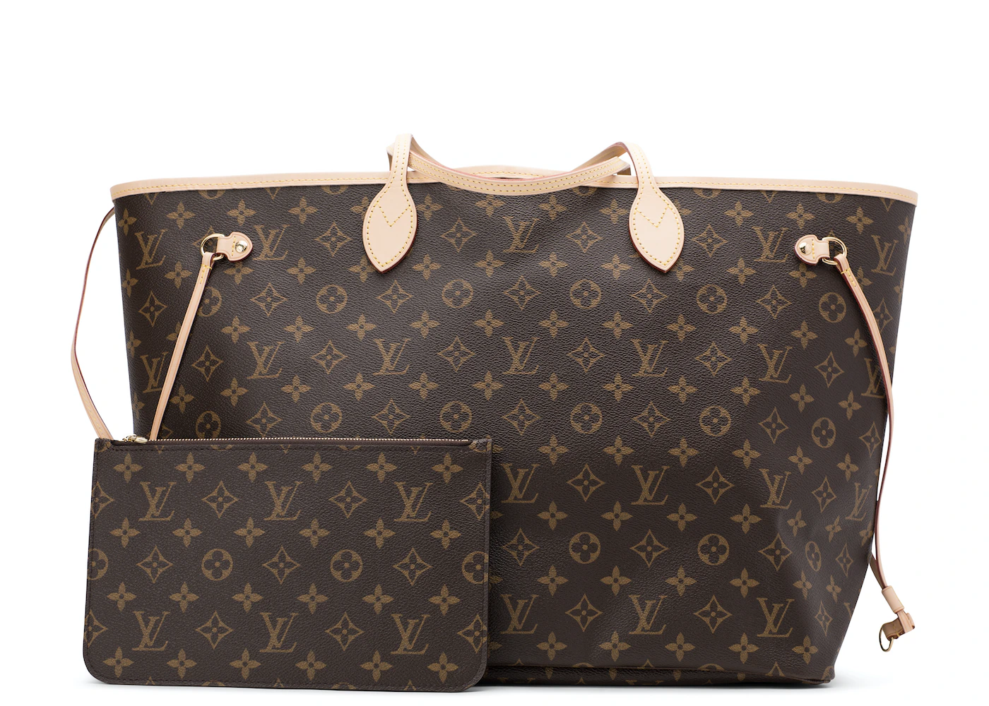 Louis Vuitton Neverfull NM Tote Damier PM Brown
