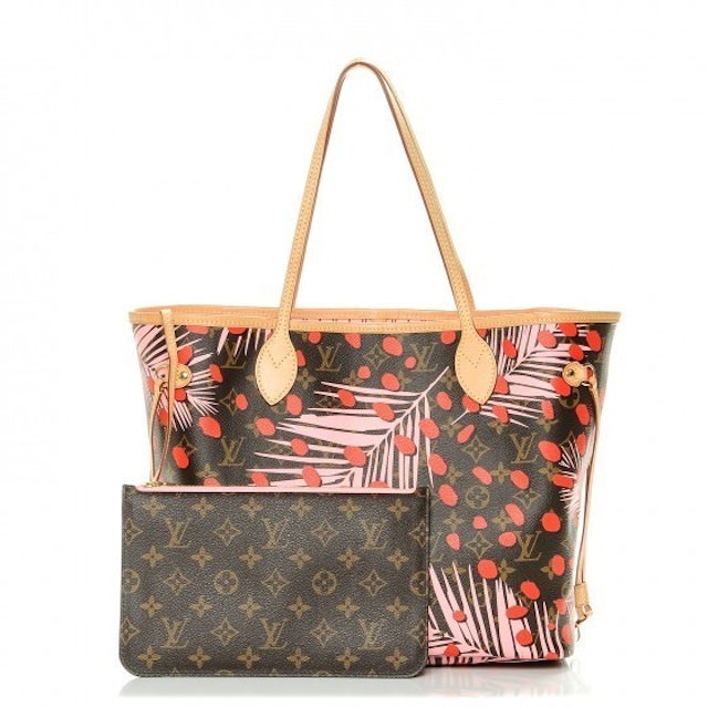 Louis Vuitton Monogram Canvas Neverfull MM with Pivoine Lining