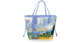 Louis Vuitton x Jeff Koons Neverfull Vincent Van Gogh Masters (Without Pouch) MM Lavender Multicolor