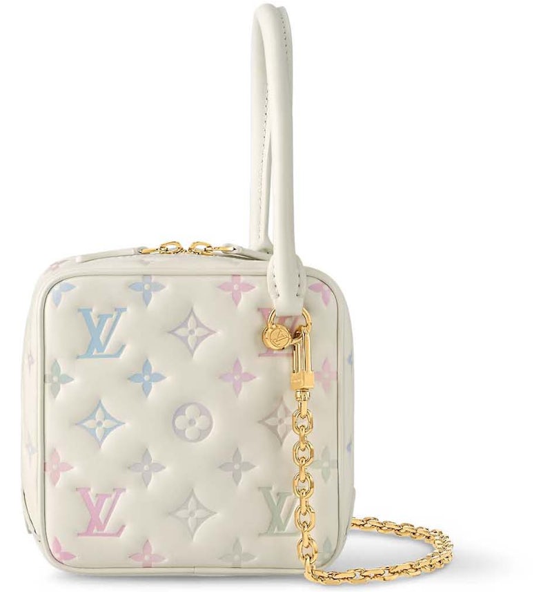 Louis Vuitton New Square Bag Quartz Multicolor in Lambskin