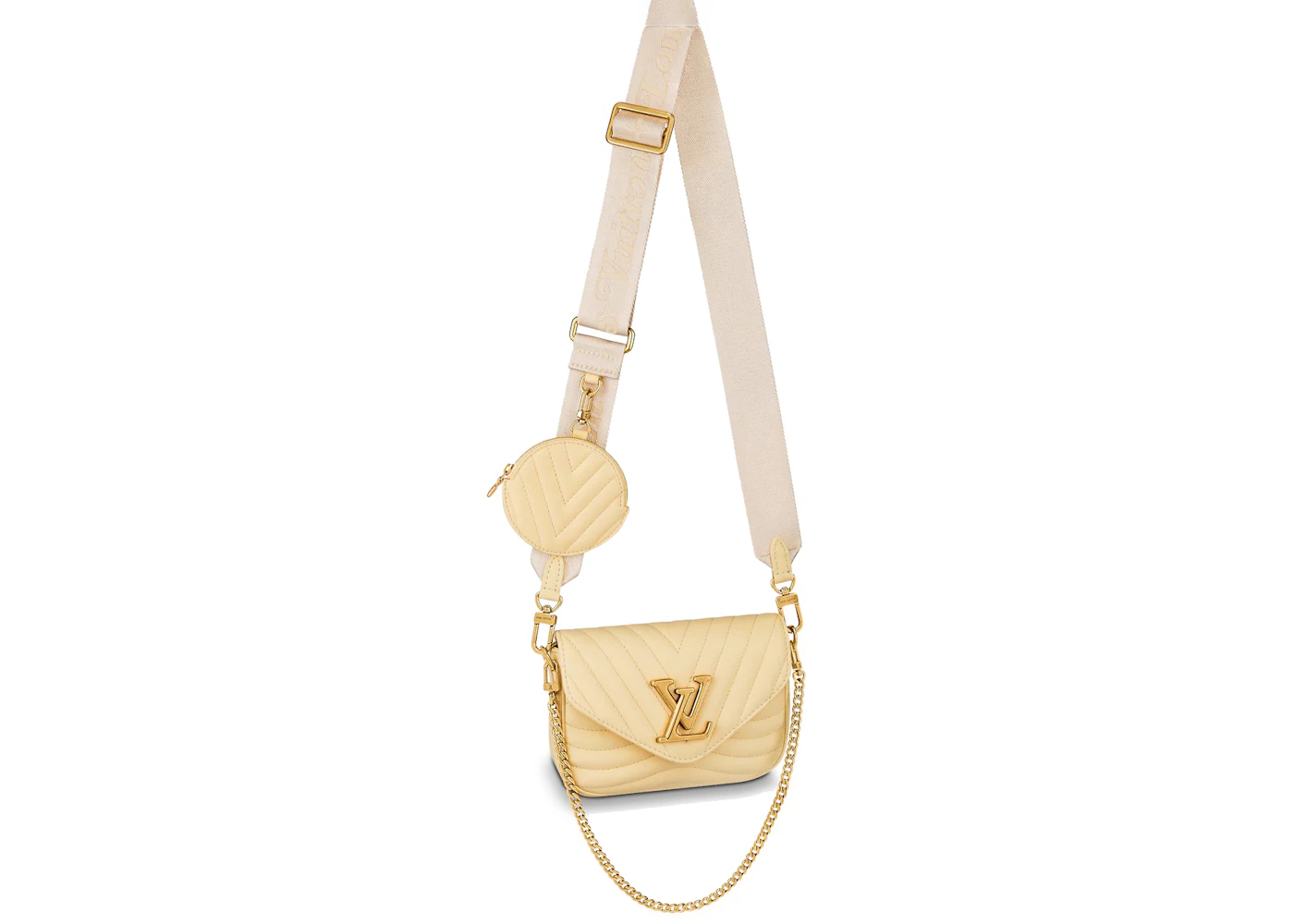 Louis Vuitton lv mini multi pochette new wave shoulder bag