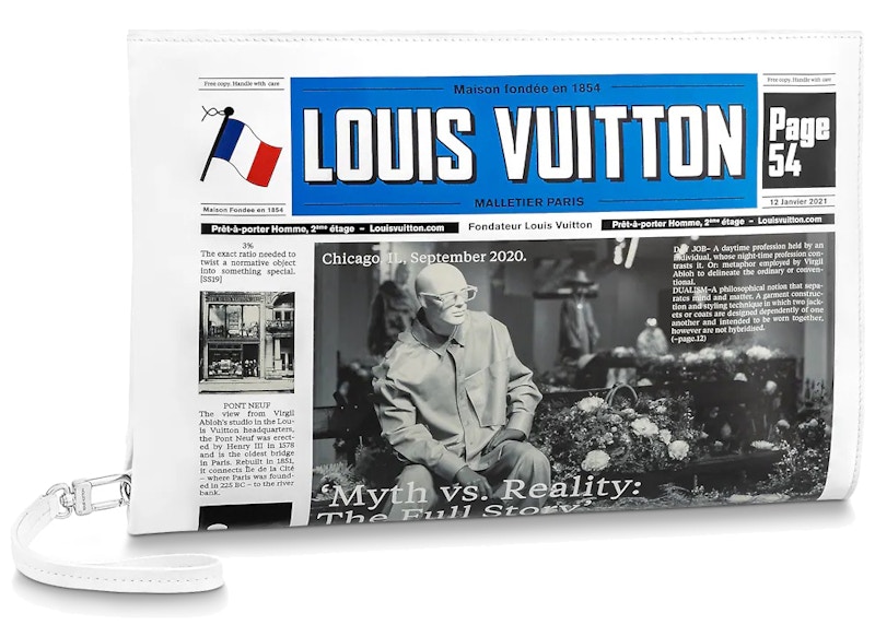 Chi tiết 61+ về louis vuitton newspaper clutch mới nhất