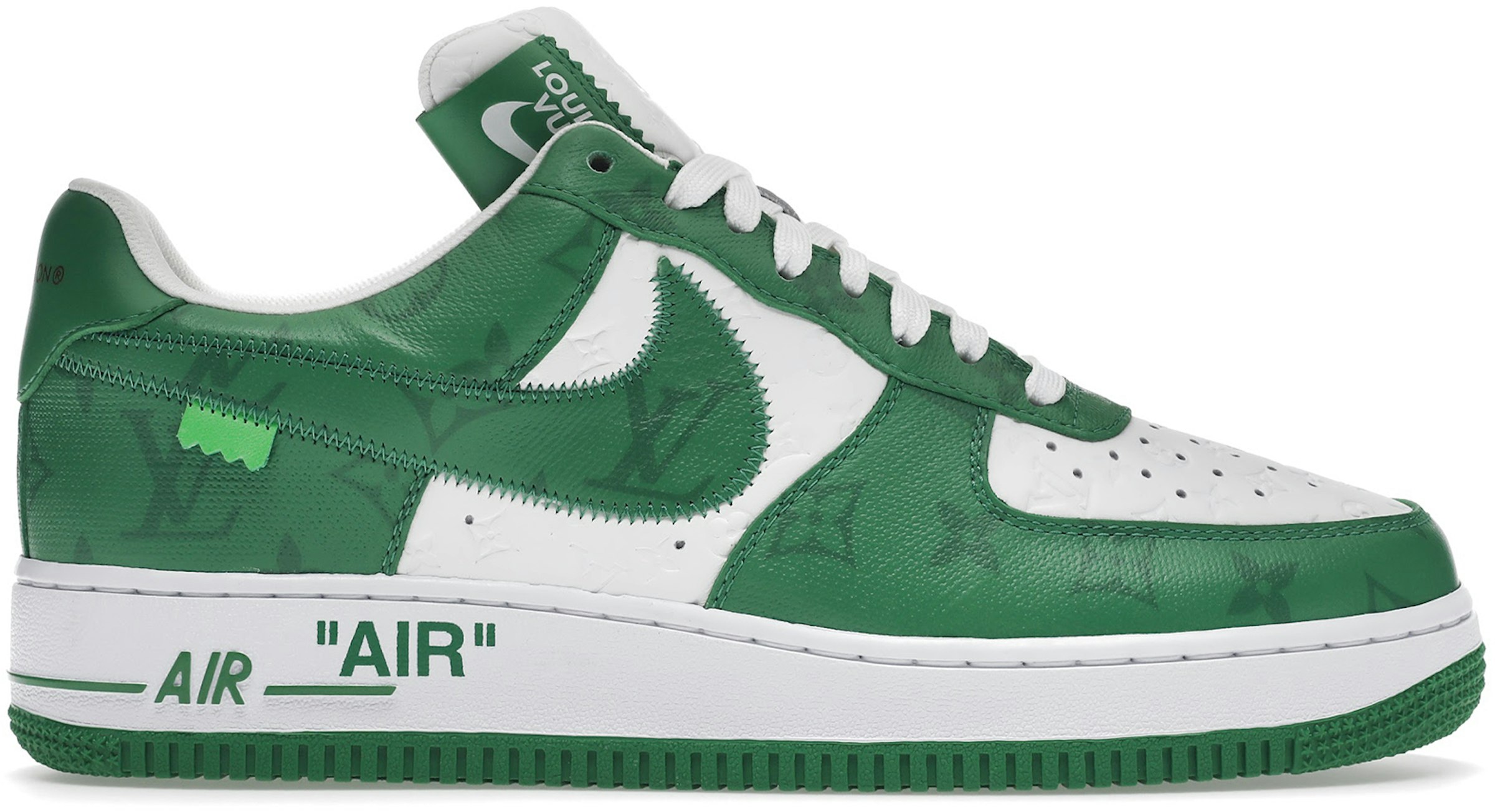 Louis Vuitton Air Force 1 Low By Abloh Green - US