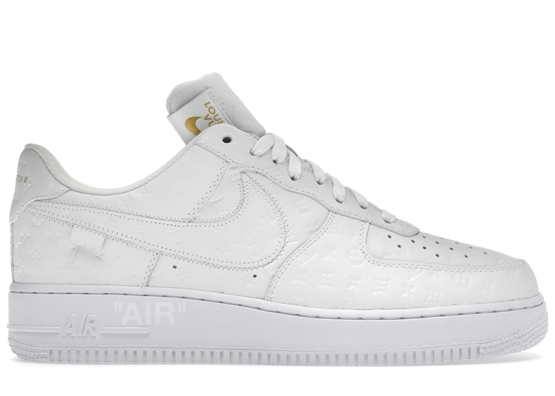 Louis Vuitton Nike Air Force 1 Low White靴