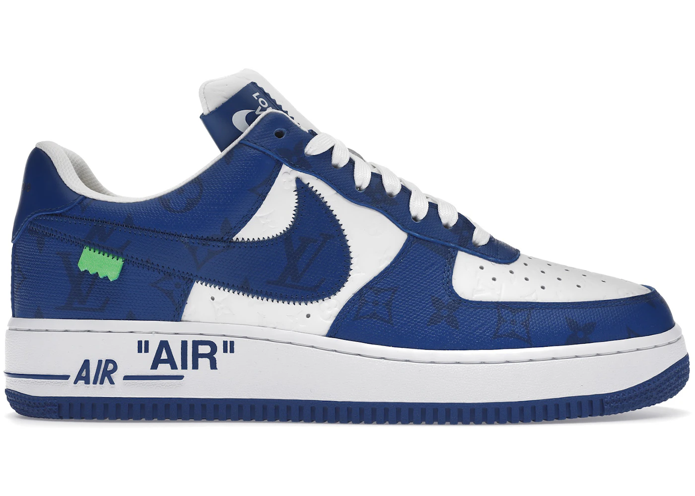 louis vuitton nike air force 1 low white