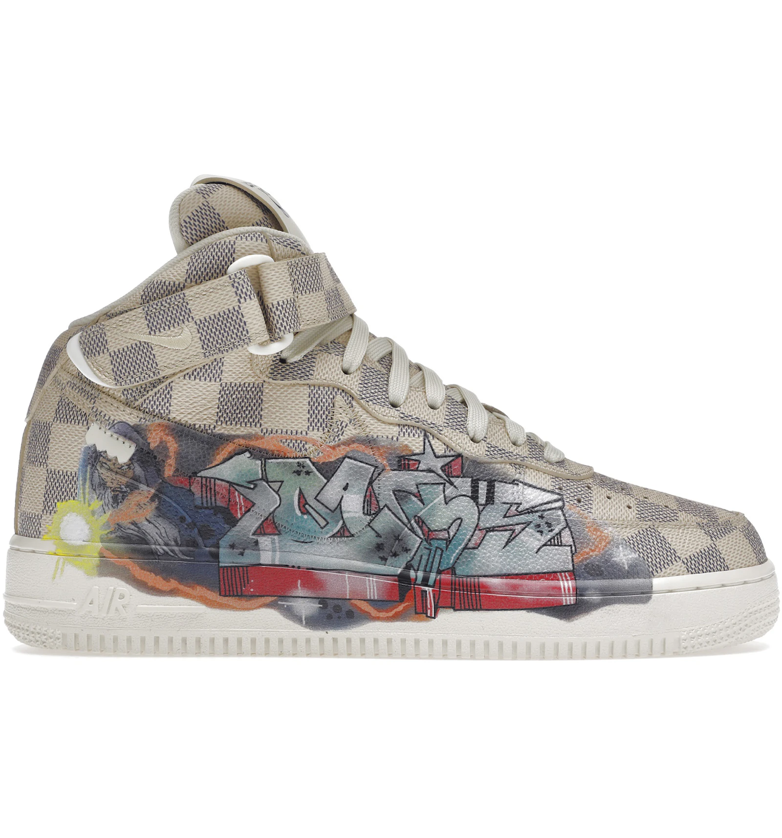 af1 x lv white