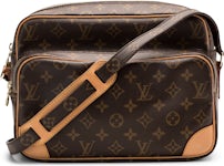 Eva cloth mini bag Louis Vuitton Brown in Cloth - 29609139