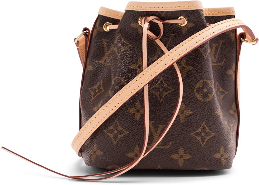 Louis-Vuitton Monogram Nano Noe Shoulder Bag