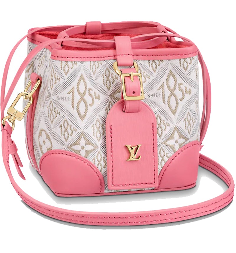 Louis Vuitton Noe Purse Cruise 22 Ecru Beige/Pink in Canvas