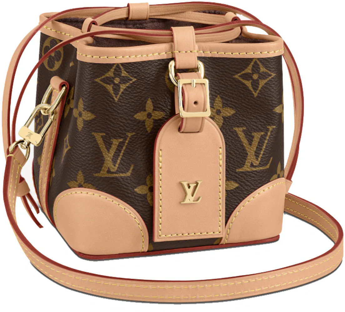 Louis Vuitton Noe Purse Monogram Brown in Coated Leather with Gold-tone - GB