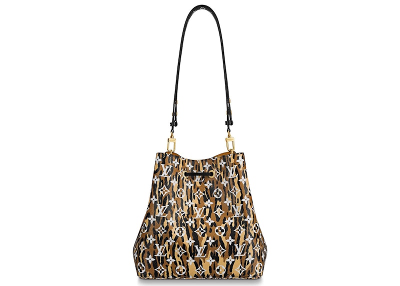 Louis vuitton bag with animal online print