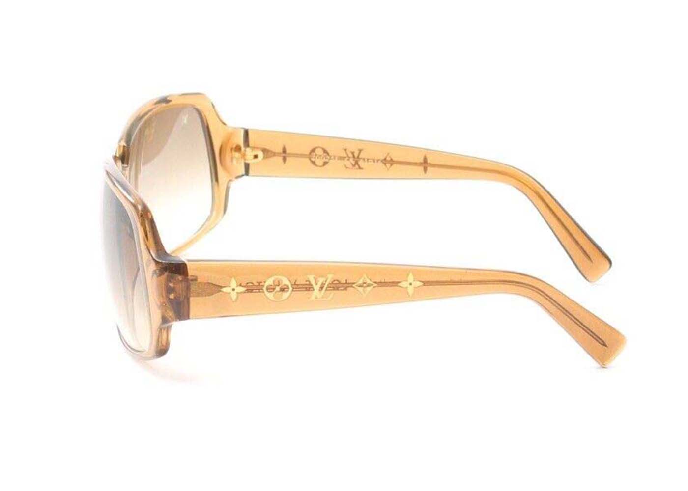 Louis Vuitton Obsession Sunglasses Beige (Z0025E) in Acetate with 